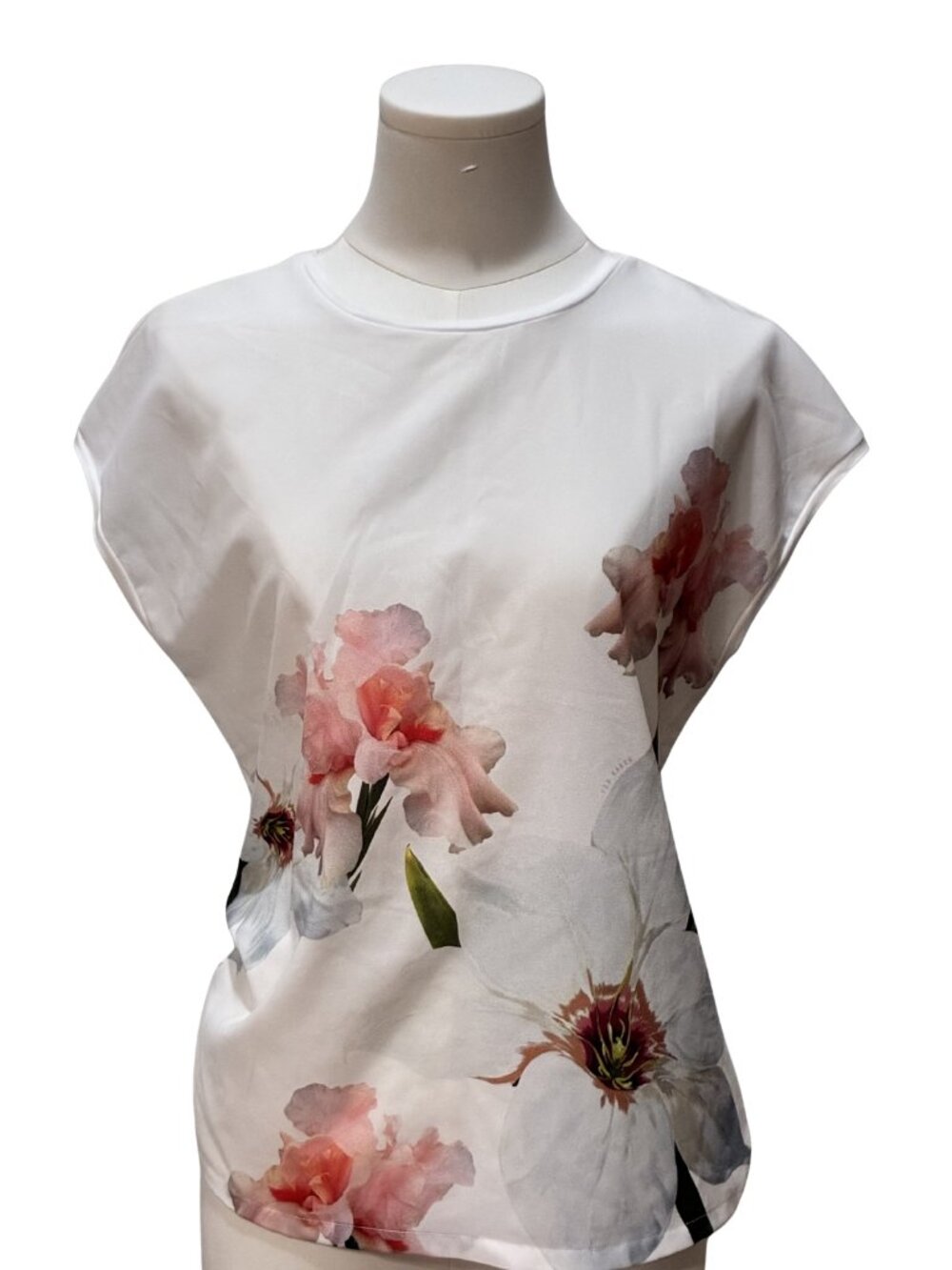 Ted Baker Mellini Chatsworth Bloom Floral Botanical Blouse Romantic Quiet Luxury